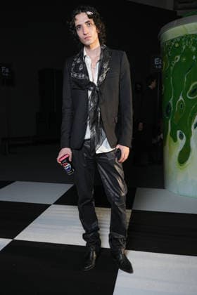 Milan, Milan Women s Fashion Week: Fall Winter 2026 27 - Women s Fashion, Fall Winter 2026 27 - GCDS fashion show - front raw in the photo: guest  Copyright: xRiccardoxGiordanox xipa-agency.netx xRiccardoxGIordanox IPA_Agency_IPA72122857