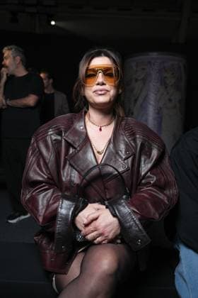 Milan, Milan Women s Fashion Week: Fall Winter 2026 27 - Women s Fashion, Fall Winter 2026 27 - GCDS fashion show - front raw in the photo: Emma Marrone  Copyright: xRiccardoxGiordanox xipa-agency.netx xRiccardoxGIordanox IPA_Agency_IPA72122921
