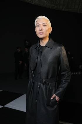 Milan, Milan Women s Fashion Week: Fall Winter 2026 27 - Women s Fashion, Fall Winter 2026 27 - GCDS fashion show - front raw in the photo: Brian Boy  Copyright: xRiccardoxGiordanox xipa-agency.netx xRiccardoxGIordanox IPA_Agency_IPA72122620