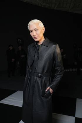 Milan, Milan Women s Fashion Week: Fall Winter 2026 27 - Women s Fashion, Fall Winter 2026 27 - GCDS fashion show - front raw in the photo: Brian Boy  Copyright: xRiccardoxGiordanox xipa-agency.netx xRiccardoxGIordanox IPA_Agency_IPA72122626