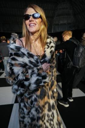 Milan, Milan Women s Fashion Week: Fall Winter 2026 27 - Women s Fashion, Fall Winter 2026 27 - GCDS fashion show - front raw in the photo: Anna Dello Russo  Copyright: xRiccardoxGiordanox xipa-agency.netx xRiccardoxGIordanox IPA_Agency_IPA72123071