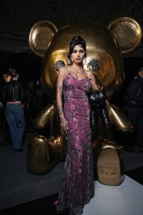 Milan, Milan Women s Fashion Week: Fall Winter 2026 27 - Women s Fashion, Fall Winter 2026 27 - GCDS fashion show - front raw in the photo: Mia Khalifa  Copyright: xRiccardoxGiordanox xipa-agency.netx xRiccardoxGIordanox IPA_Agency_IPA72123077