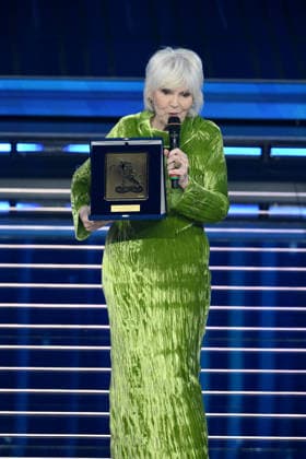 Sanremo, 76th Italian Song Festival - fourth evening. In the photo: Caterina Caselli, Lifetime Achievement Award  Copyright: xAlbertoxTerenghix xPoolxSanremox02x xipa-agency.netx xPoolxSanremox02x IPA_Agency_IPA72125117