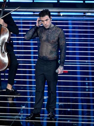 Sanremo, 76th Italian Song Festival. Fourth Evening. Pictured: Fedez  Copyright: xMaurizioxD Avanzox xipa-agency.netx xPoolxSanremox02x IPA_Agency_IPA72128522