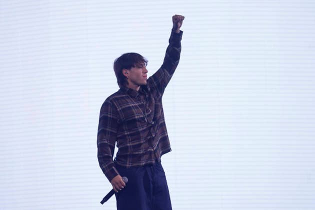 Vina del Mar, February 27, 2026 Singer Paulo Londra during his performance at the sixth night of the Vina del Mar 2026 Festival Sebastian Cisternas Aton Chile, Vina del Mar Chile Aton 1129385  Copyright: SEBASTIANxCISTERNAS xATONxCHILE