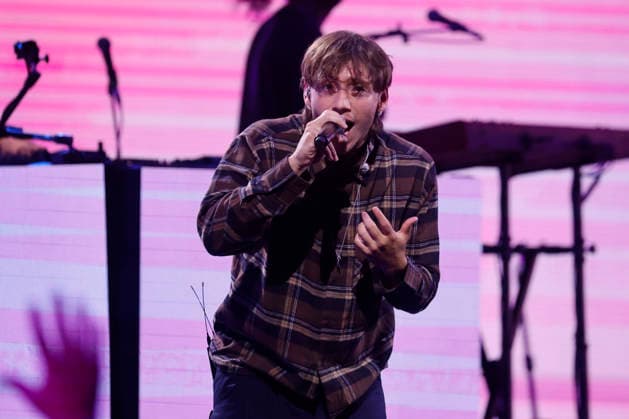 Vina del Mar, February 27, 2026 Singer Paulo Londra during his performance at the sixth night of the Vina del Mar Festival 2026 Sebastian Cisternas Aton Chile, Vina del Mar Chile Aton 1129392  Copyright: SEBASTIANxCISTERNAS xATONxCHILE