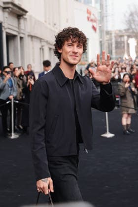 Milan, Milan Fashion Week Womenswear Fall Winter 2026 2027 - Women s Fashion, Fall Winter 2026 2027 - Gucci Fashion Show - Guest Arrivals. Pictured: Shawn Mendes (singer)  Copyright: xAlessandroxBremecx xipa-agency.netx xx IPA_Agency_IPA72129849