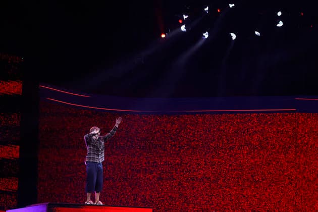 Vina del Mar, February 27, 2026 Singer Paulo Londra during his performance at the sixth night of the Vina del Mar Festival 2026 Sebastian Cisternas Aton Chile, Vina del Mar Chile Aton 1129465  Copyright: SEBASTIANxCISTERNAS xATONxCHILE