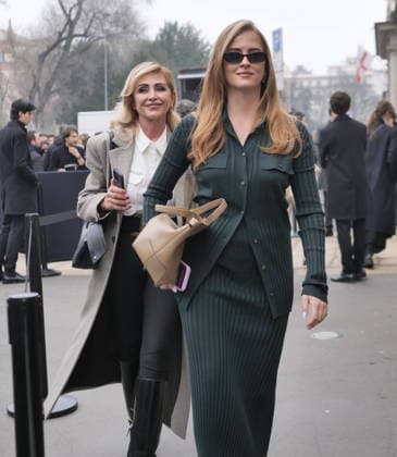 Milan, Milan Women s Fashion Week Fall Winter 2026 27 - Women s Fashion, Fall Winter 2026 27 - Tods fashion show - arrivals In the photo: Guest  Copyright: xLucaxPontix xipa-agency.netx xx IPA_Agency_IPA72130101