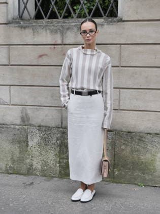 Milan, Milan Women s Fashion Week Fall Winter 2026 27 - Women s Fashion, Fall Winter 2026 27 - Tods fashion show - arrivals In the photo: Guest  Copyright: xLucaxPontix xipa-agency.netx xx IPA_Agency_IPA72130374