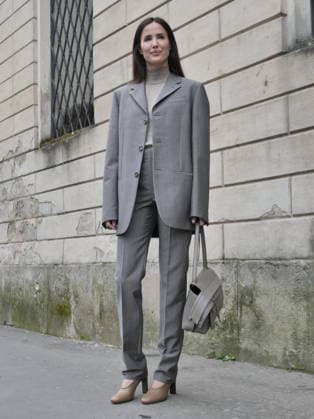 Milan, Milan Women s Fashion Week Fall Winter 2026 27 - Women s Fashion, Fall Winter 2026 27 - Tods fashion show - arrivals In the photo: Guest  Copyright: xLucaxPontix xipa-agency.netx xx IPA_Agency_IPA72130318