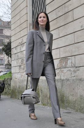 Milan, Milan Women s Fashion Week Fall Winter 2026 27 - Women s Fashion, Fall Winter 2026 27 - Tods fashion show - arrivals In the photo: Guest  Copyright: xLucaxPontix xipa-agency.netx xx IPA_Agency_IPA72130384