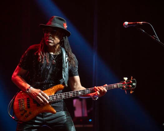 SaO PAULO, SP - 27.02.2026: SHOW LIVING COLOUR - The band Living Colour, which originated in New York, performed in Sao Paulo. Known for its fusion of jazz, rock, pop, and black music, Living Colour, led by vocalist Corey Glover, is one of the most important bands in the genre since its emergence in the 1980s. The performance took place at Tokio Marine Hall on the evening of Friday, February 27, 2026, in Sao Paulo. x2895588x VanxCampos