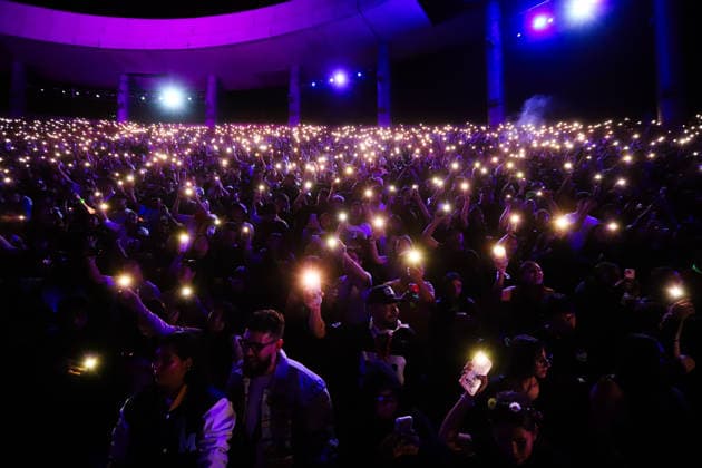 Vina del Mar, February 27, 2026 Public attending the gallery of the Vina del Mar Song Festival Manuel Lema Aton Chile, Vina del Mar Chile Aton 1129537  Copyright: MANUELxLEMA ATONxCHILE