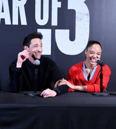 February 27, 2026, New York, Ny, United States: Adrien Brody and Tessa Thompson attend The Fear of 13 Broadway Press Event. Held at James Earl Jones Theatre in New York. Zuma Press February 27, 2026 New York United States  - ZUMAp281 20260227_zea_p281_044 Copyright: xPhotoxImagexPressx