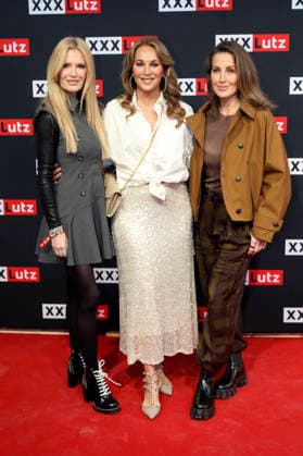 Mirja du Mont, Caroline Beil and Charlotte Würdig at the pre-shopping event in the new XXXLutz furniture store in Rangsdorf Rangsdorf, 27 02 2026 Foto:xAgenturxWehnertx xGränzdörferx xFuturexImagex xxx_6217
