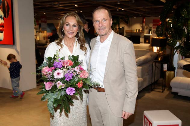 Caroline Beil and Alois Kobler at the pre-shopping event in the new XXXLutz furniture store in Rangsdorf Rangsdorf, 27 02 2026 Foto:xAgenturxWehnertx xGränzdörferx xFuturexImagex xxx_6226