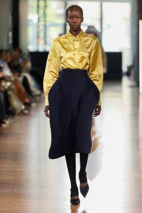 SA SU PHI - runway - Milan Fashion Week - Womenswear Fall Winter 2026 2027 MILAN, ITALY - FEBRUARY 27: a model walks the runway of Sa Su Phi fashion show during the Milan Fashion Week - Womenswear Fall Winter 2026 2027 on February 27, 2026 in Milan, Italy. Photo by Marco Piovanotto Abacapress.com  Copyright: xPiovanottoxMarco ABACAx