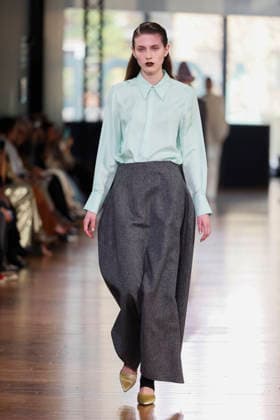 SA SU PHI - runway - Milan Fashion Week - Womenswear Fall Winter 2026 2027 MILAN, ITALY - FEBRUARY 27: a model walks the runway of Sa Su Phi fashion show during the Milan Fashion Week - Womenswear Fall Winter 2026 2027 on February 27, 2026 in Milan, Italy. Photo by Marco Piovanotto Abacapress.com  Copyright: xPiovanottoxMarco ABACAx