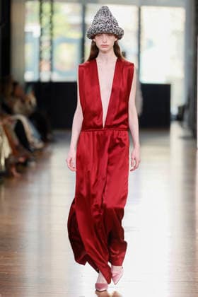 SA SU PHI - runway - Milan Fashion Week - Womenswear Fall Winter 2026 2027 MILAN, ITALY - FEBRUARY 27: a model walks the runway of Sa Su Phi fashion show during the Milan Fashion Week - Womenswear Fall Winter 2026 2027 on February 27, 2026 in Milan, Italy. Photo by Marco Piovanotto Abacapress.com  Copyright: xPiovanottoxMarco ABACAx