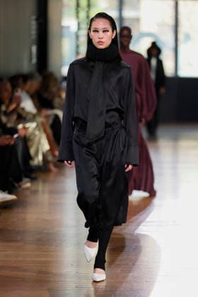 SA SU PHI - runway - Milan Fashion Week - Womenswear Fall Winter 2026 2027 MILAN, ITALY - FEBRUARY 27: a model walks the runway of Sa Su Phi fashion show during the Milan Fashion Week - Womenswear Fall Winter 2026 2027 on February 27, 2026 in Milan, Italy. Photo by Marco Piovanotto Abacapress.com  Copyright: xPiovanottoxMarco ABACAx