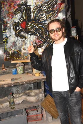 Max Mavlor Contemporary Artist Munich 27 02 2026 Kunstgiesserei Muenchen Schleissheimerstrasse Title Painting, Sculpture and New Art Vernissage One dead, three living, one hundred years of foundry When art defies the algorithm Photo Muenchen