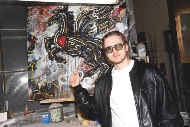 Max Mavlor Contemporary Artist Munich 27 02 2026 Kunstgiesserei Muenchen Schleissheimerstrasse Title Painting, Sculpture and New Art Vernissage One dead, three living, one hundred years of foundry When art defies the algorithm Photo Muenchen