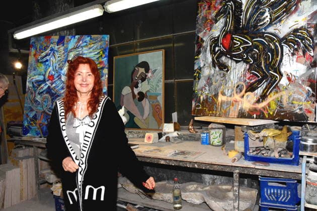 Ewa Schnitzenbaumer Muenchen 27 02 2026 Kunstgiesserei Muenchen Schleissheimerstrasse Title Painting, Sculpture and New Art Vernissage One dead, three living, one hundred years of foundry When art defies the algorithm Photo Muenchen