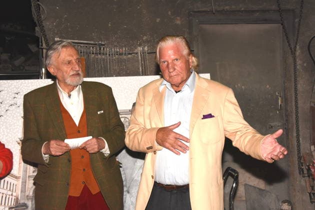 S D Karl Prinz von Thurn und Taxis Curator Dieter FREIHERR von Stengel Organizer Muenchen 27 02 2026 Kunstgiesserei Muenchen Schleissheimerstrasse Title Painting, Sculpture and New Art Vernissage One dead, three living, one hundred years of foundry When art defies the algorithm Photo Muenchen
