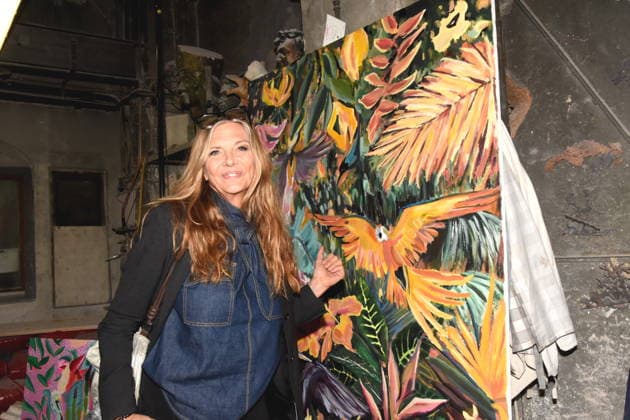 Nicole Belstler Boettcher Actress Munich 27 02 2026 Kunstgiesserei Muenchen Schleissheimerstrasse Title Painting, Sculpture and New Art Vernissage One dead, three living, one hundred years of foundry When art defies the algorithm Photo Muenchen
