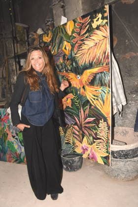 Nicole Belstler Boettcher Actress Munich 27 02 2026 Kunstgiesserei Muenchen Schleissheimerstrasse Title Painting, Sculpture and New Art Vernissage One dead, three living, one hundred years of foundry When art defies the algorithm Photo Muenchen