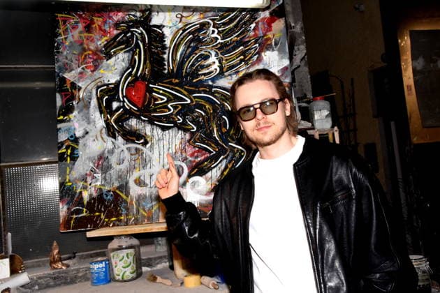 Max Mavlor Contemporary Artist Munich 27 02 2026 Kunstgiesserei Muenchen Schleissheimerstrasse Title Painting, Sculpture and New Art Vernissage One dead, three living, one hundred years of foundry When art defies the algorithm Photo Muenchen