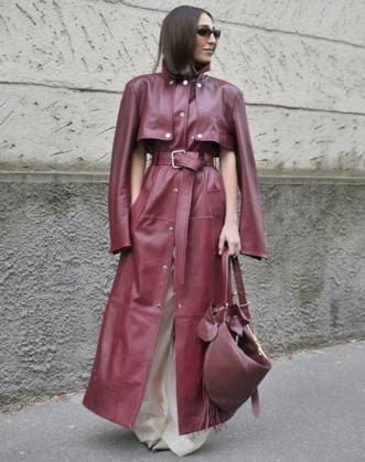 Milan, Milan Women s Fashion Week Fall Winter 2026 27 - Women s Fashion, Fall Winter 2026 27 - Sportmax fashion show - arrivals In the photo: Guest  Copyright: xLucaxPontix xipa-agency.netx xx IPA_Agency_IPA72135847