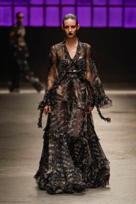 Roberto Cavalli Fashion Show Ready to Wear Collection Fall Winter 2026 2027 at Milan Fashion Week MLFW, on February 27th, 2026 Roberto Cavalli Fashion Show Ready to Wear Collection Fall Winter 2026 2027 at Milan Fashion Week, on February 27th, 2026 Milan Italy  Copyright: xAgencex xBestimagexAgencex xBestimagex