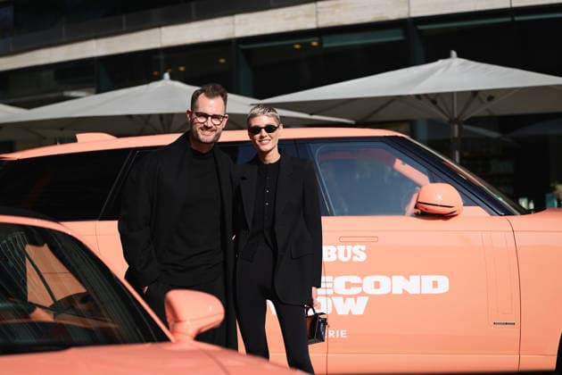 BRABUS ONE SECOND NOW series on Prime Video from 26 2 26 Brabus CEO Constantin Buschmann with his wife Milli , Creative Director at Brabus Düsseldorf NRW Germany