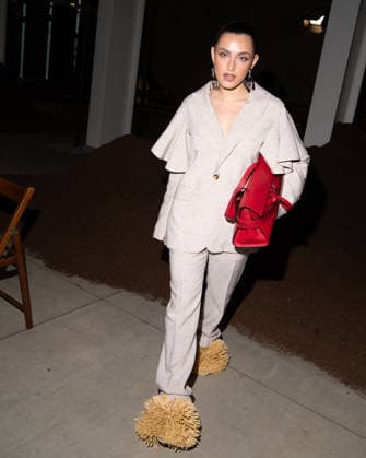 Milano Fashion Week - Women F W 26-27 Moschino fashion show Front row Milan, Italy Alexia Erama Milano Fashion Week - Women F W 26-27 Moschino fashion show Front row Milan, Italy 27th February 2026 SGPItalia id 134549_001 * Not Exclusive  Copyright: xJohnnyxDallaxLibera SGPx
