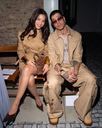 Milano Fashion Week - Women F W 26-27 Moschino fashion show Front row Milan, Italy Milano Fashion Week - Women F W 26-27 Moschino fashion show Front row Milan, Italy 27th February 2026 SGPItalia id 134549_001 * Not Exclusive  Copyright: xJohnnyxDallaxLibera SGPx