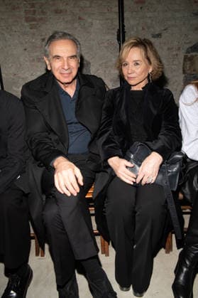 Milano Fashion Week - Women F W 26-27 Moschino fashion show Front row Milan, Italy Carlo Capasa;Alberta Ferretti Milano Fashion Week - Women F W 26-27 Moschino fashion show Front row Milan, Italy 27th February 2026 SGPItalia id 134549_001 * Not Exclusive  Copyright: xJohnnyxDallaxLibera SGPx