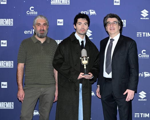 Sanremo, 76th Italian Song Festival - Assomusica Sanremo 2026 Awards photocall - pictured: Fulminacci  Copyright: xTerenghi PoolxSanremo02x xipa-agency.netx xPoolxSanremox02x IPA_Agency_IPA72138612