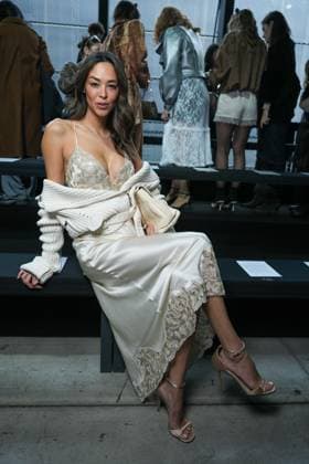 Milan, Milan Women s Fashion Week: Fall Winter 2026 27 - Women s Fashion, Fall Winter 2026 27 - Ermanno Scervino fashion show - front raw in the photo: guest  Copyright: xRiccardoxGiordanox xipa-agency.netx xRiccardoxGIordanox IPA_Agency_IPA72142917