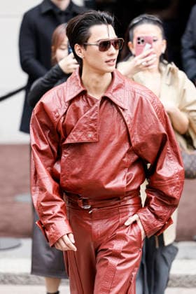 FERRARI - Guest arrivals - Milan Fashion Week - Womenswear Fall Winter 2026 2027 MILAN, ITALY - FEBRUARY 28: Keng Harit arrives to the Ferrari fashion show during the Milan Womenswear Fall Winter 2026 2027 Fashion Week on February 28, 2026 in Milan, Italy. Photo by Marco Piovanotto Abacapress.com Milan Italy  Copyright: xPiovanottoxMarco ABACAx