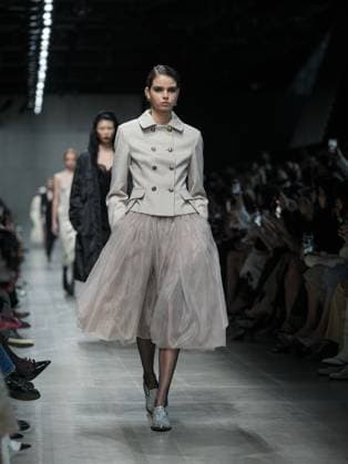 Milan, Milan Women s Fashion Week: Fall Winter 2026 27 - Women s Fashion, Fall Winter 2026 27 - Ermanno Scervino fashion show - catwalk in the photo: model  Copyright: xRiccardoxGiordanox xipa-agency.netx xRiccardoxGIordanox IPA_Agency_IPA72145221