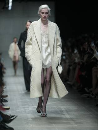 Milan, Milan Women s Fashion Week: Fall Winter 2026 27 - Women s Fashion, Fall Winter 2026 27 - Ermanno Scervino fashion show - catwalk in the photo: model  Copyright: xRiccardoxGiordanox xipa-agency.netx xRiccardoxGIordanox IPA_Agency_IPA72145236