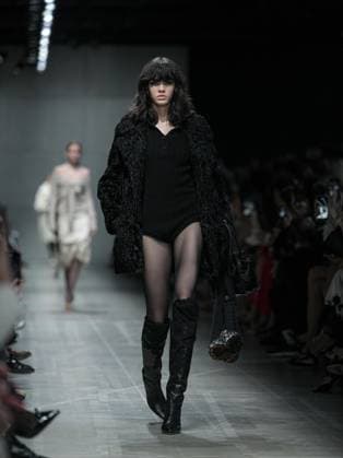 Milan, Milan Women s Fashion Week: Fall Winter 2026 27 - Women s Fashion, Fall Winter 2026 27 - Ermanno Scervino fashion show - catwalk in the photo: model  Copyright: xRiccardoxGiordanox xipa-agency.netx xRiccardoxGIordanox IPA_Agency_IPA72145261