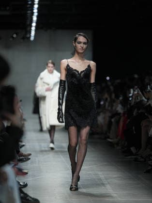 Milan, Milan Women s Fashion Week: Fall Winter 2026 27 - Women s Fashion, Fall Winter 2026 27 - Ermanno Scervino fashion show - catwalk in the photo: model  Copyright: xRiccardoxGiordanox xipa-agency.netx xRiccardoxGIordanox IPA_Agency_IPA72145276