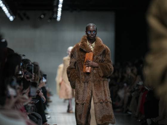 Milan, Milan Women s Fashion Week: Fall Winter 2026 27 - Women s Fashion, Fall Winter 2026 27 - Ermanno Scervino fashion show - catwalk in the photo: model  Copyright: xRiccardoxGiordanox xipa-agency.netx xRiccardoxGIordanox IPA_Agency_IPA72145582