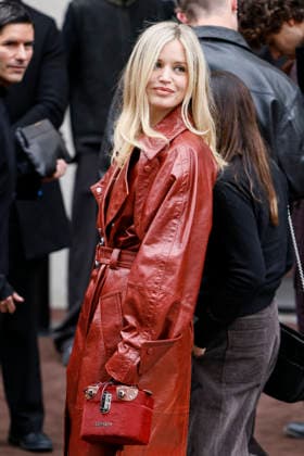 FERRARI - Guest arrivals - Milan Fashion Week - Womenswear Fall Winter 2026 2027 MILAN, ITALY - FEBRUARY 28: Georgia May Jagger arrives to the Ferrari fashion show during the Milan Womenswear Fall Winter 2026 2027 Fashion Week on February 28, 2026 in Milan, Italy. Photo by Marco Piovanotto Abacapress.com  Copyright: xPiovanottoxMarco ABACAx