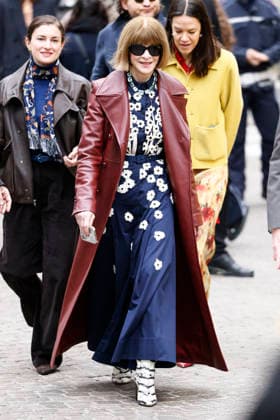 FERRARI - Guest arrivals - Milan Fashion Week - Womenswear Fall Winter 2026 2027 MILAN, ITALY - FEBRUARY 28: Anna Wintour arrives to the Ferrari fashion show during the Milan Womenswear Fall Winter 2026 2027 Fashion Week on February 28, 2026 in Milan, Italy. Photo by Marco Piovanotto Abacapress.com  Copyright: xPiovanottoxMarco ABACAx
