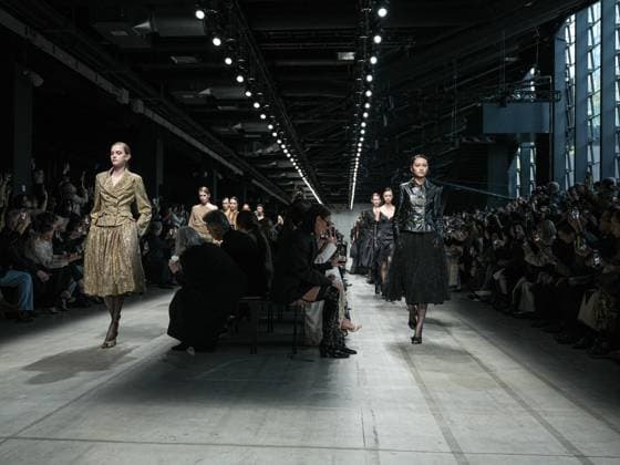 Milan, Milan Women s Fashion Week: Fall Winter 2026 27 - Women s Fashion, Fall Winter 2026 27 - Ermanno Scervino fashion show - catwalk in the photo: model  Copyright: xRiccardoxGiordanox xipa-agency.netx xRiccardoxGIordanox IPA_Agency_IPA72145632
