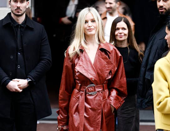 FERRARI - Guest arrivals - Milan Fashion Week - Womenswear Fall Winter 2026 2027 MILAN, ITALY - FEBRUARY 28: Georgia May Jagger arrives to the Ferrari fashion show during the Milan Womenswear Fall Winter 2026 2027 Fashion Week on February 28, 2026 in Milan, Italy. Photo by Marco Piovanotto Abacapress.com  Copyright: xPiovanottoxMarco ABACAx